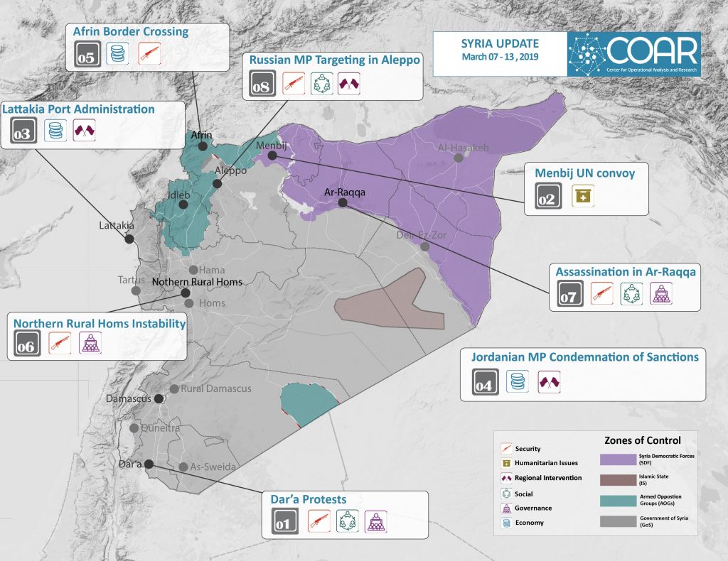 2019MAR13 COAR Syria Update Map
