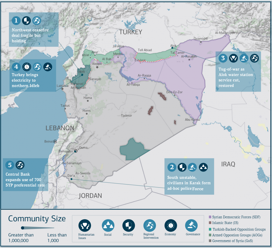 COAR Weekly Updare 30 March 2020 Map